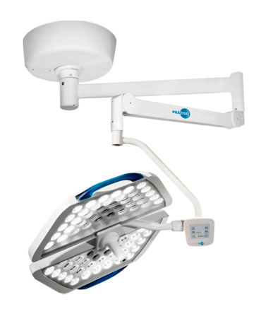 Lámpara Led de Cirugía de 1 Sátelites Para Cirugía Plástica PRZ 1 - Low Ceiling